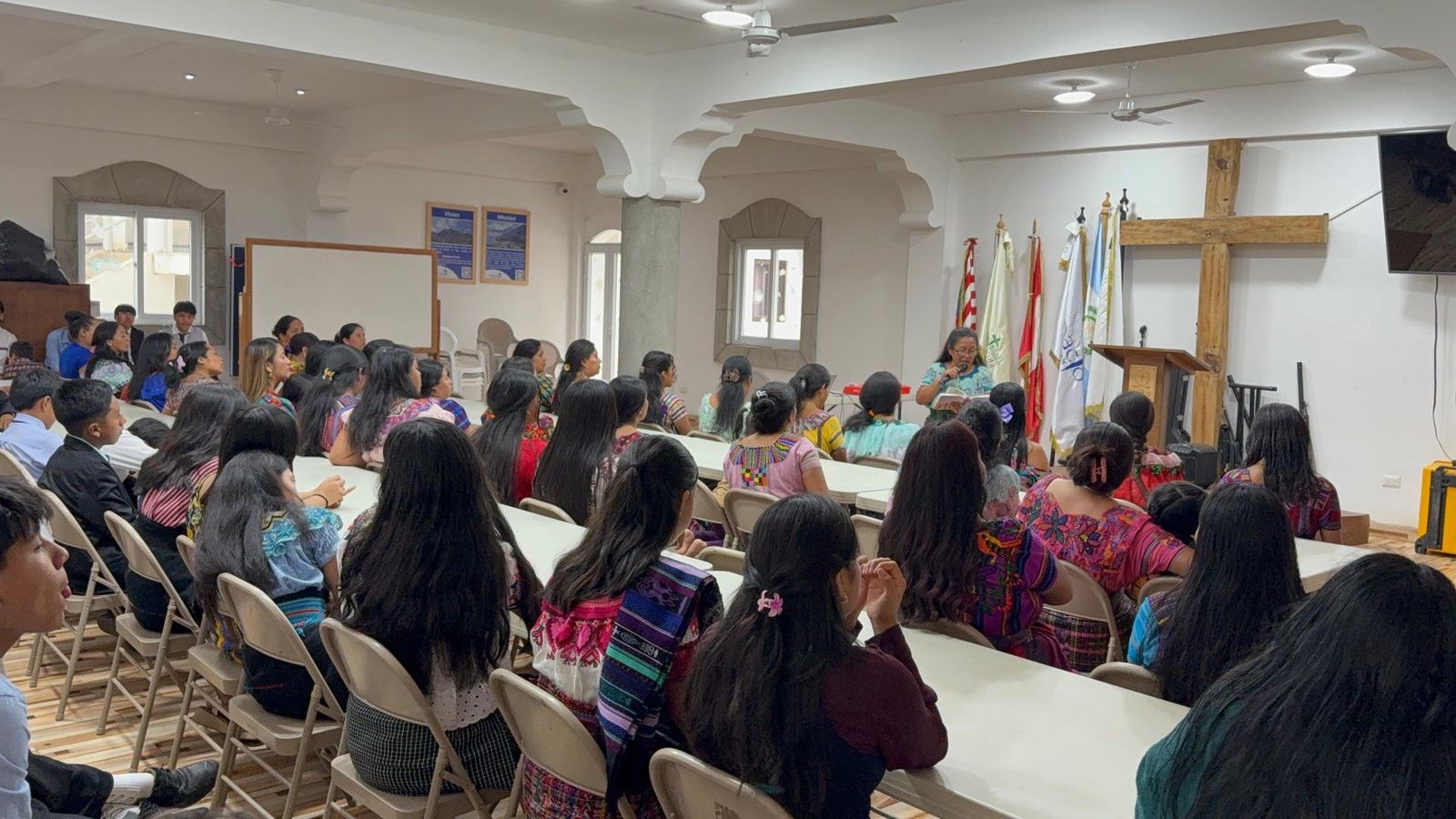 Local health program meeting aleluya