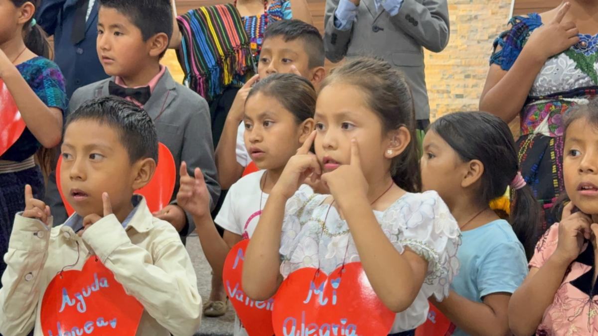 kids hearts aleluya