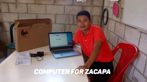 Computer for Zacapa Aleluya
