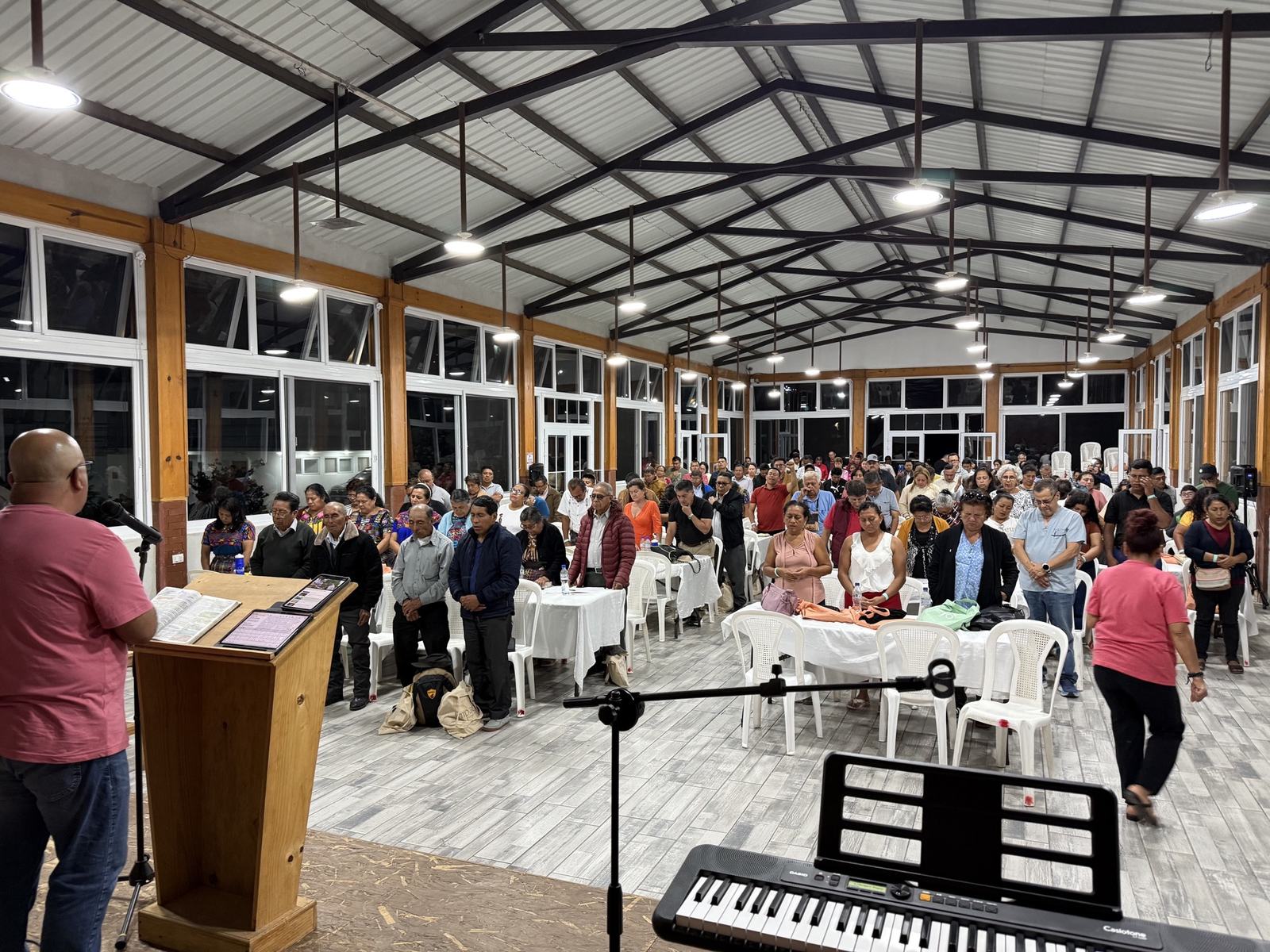 July 2026 Bible Conference evening service aleluya
