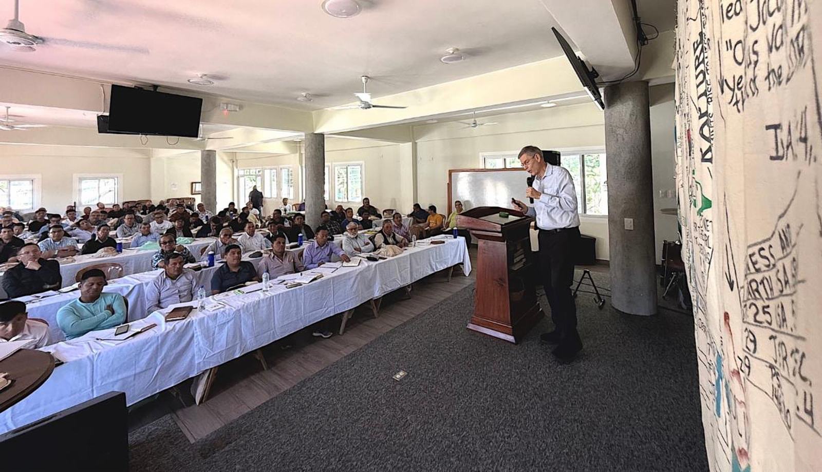 July 2026 Bible Conference pastors session aleluya