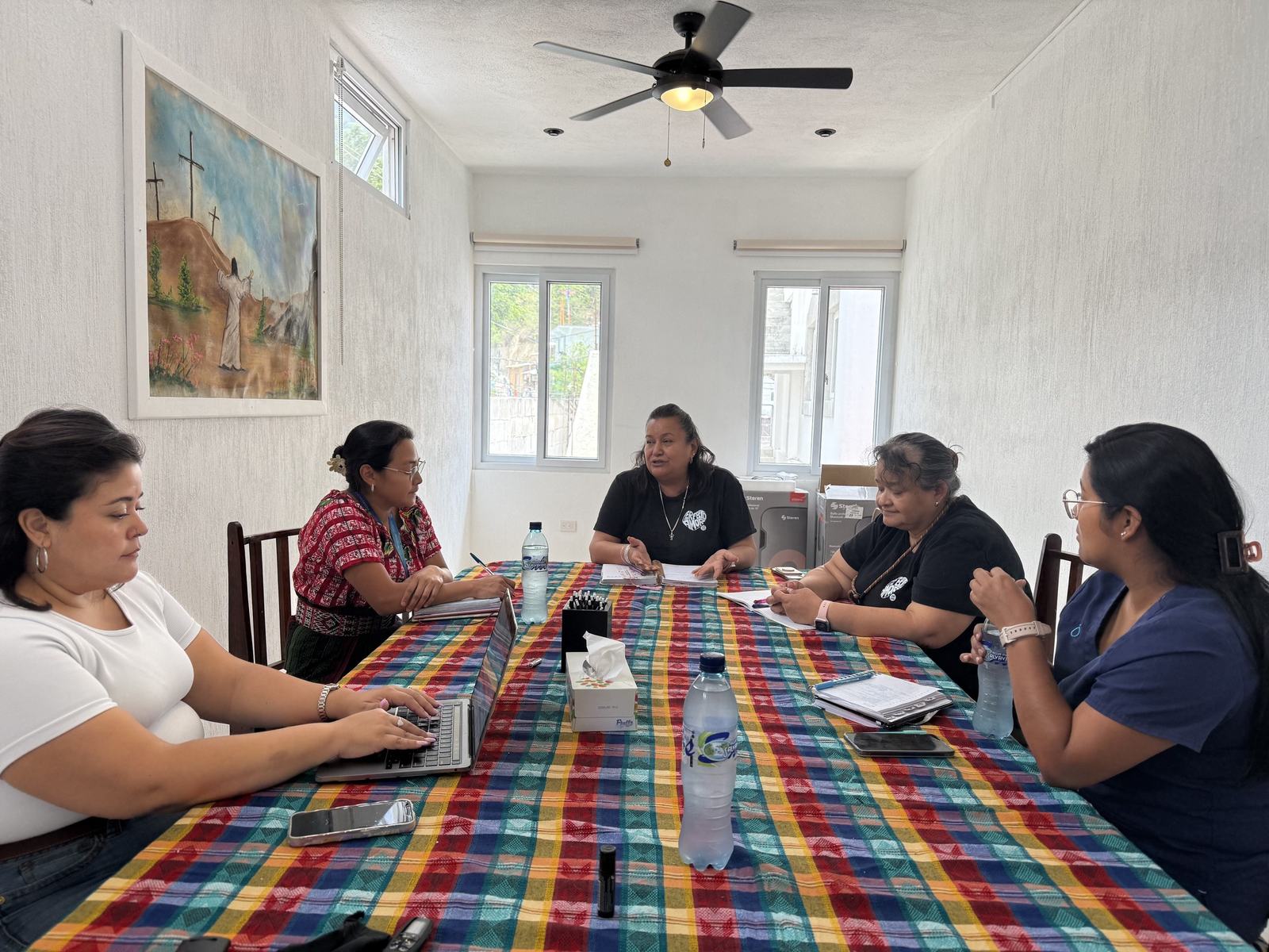Impacto women team meeting aleluya